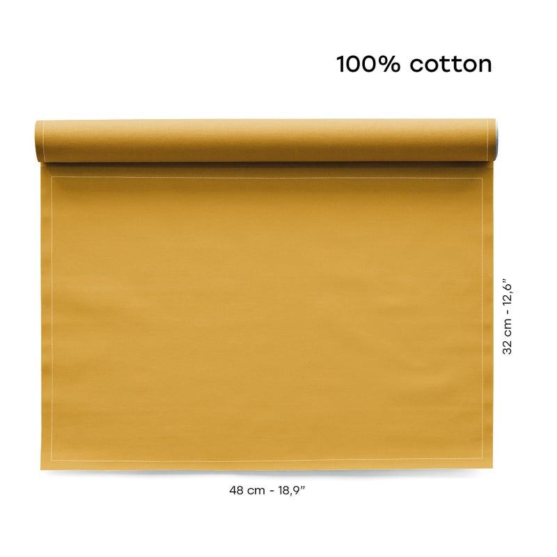 MY DRAP PLACEMAT (12 pack, curry) - Image 3